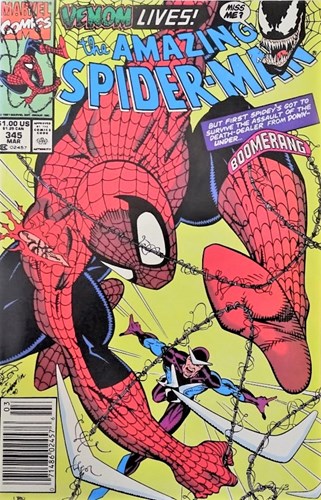Amazing Spider-Man, the 345 - Bommerang, Softcover (Marvel)