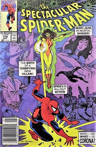 Spectacular Spider-Man, the 176 - Who or what is Corona, Issue (Marvel)