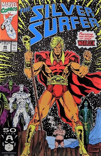 Silver Surfer (1987-1998) 46 - The Soul World, Issue, Eerste druk (1991) (Marvel)
