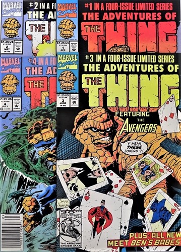 Thing, the  - The adventures of the Thing - complete reeks van 4 delen, Issue (Marvel)
