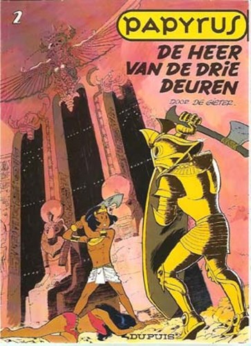 Papyrus 2 - De heer van de drie deuren, Softcover (Dupuis)