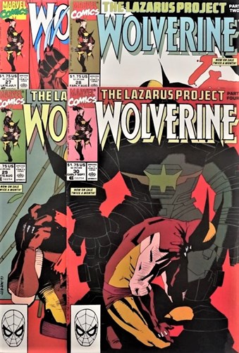 Wolverine (1988-2003) 27-30 - The Lazarus project - deel 1 t/m 4 compleet, Issue (Marvel)