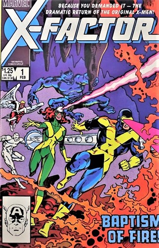 X-Factor 1 - Baptism of fire, Issue (Marvel)