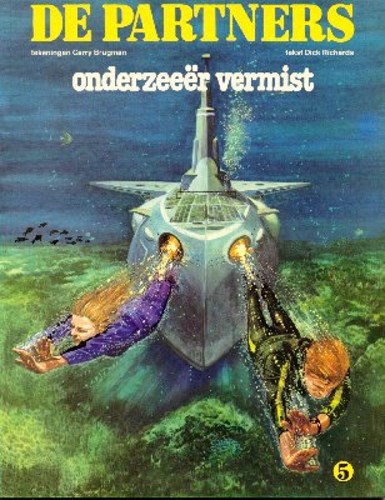 Partners, de 5 - Onderzeeër vermist, Softcover, Eerste druk (1982) (Oberon)