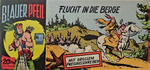 Blauer Pfeil  - Complete Duitse serie van 54 delen, Softcover (Norbert Hethke)