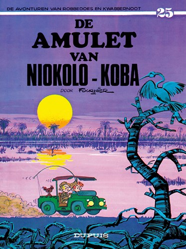 Robbedoes en Kwabbernoot 25 - De amulet van Niokola-Koba, Softcover (Dupuis)