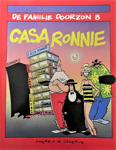 Familie Doorzon, de 8 - Casa Ronnie, Softcover (Oberon)