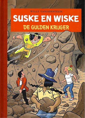 Suske en Wiske 364 - De Gulden krijger, Hc+linnen rug, Vierkleurenreeks - Luxe (Standaard Uitgeverij)