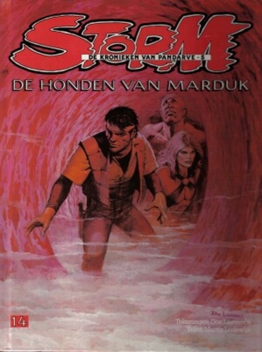Storm 14 - De honden van Marduk, Hardcover, Eerste druk (1985), Kronieken van Pandarve - Hc (Oberon)