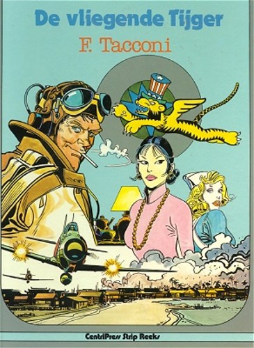 Avonturier-reeks 6 - De vliegende tijger, Hardcover, Eerste druk (1981) (Centri Press)
