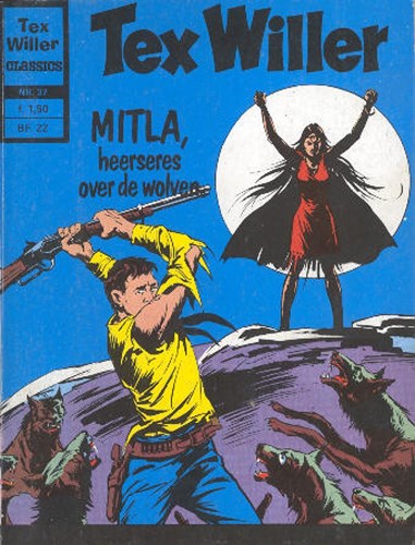 Tex Willer - Classics 37 - Mitla, heerseres over de wolven, Softcover, Eerste druk (1974) (Williams Nederland)
