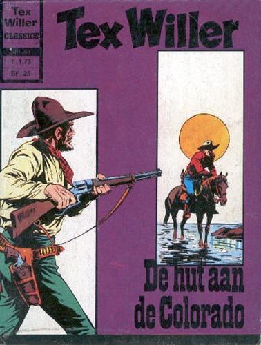 Tex Willer - Classics 40 - De hut aan de Colorado, Softcover, Eerste druk (1974) (Williams Nederland)