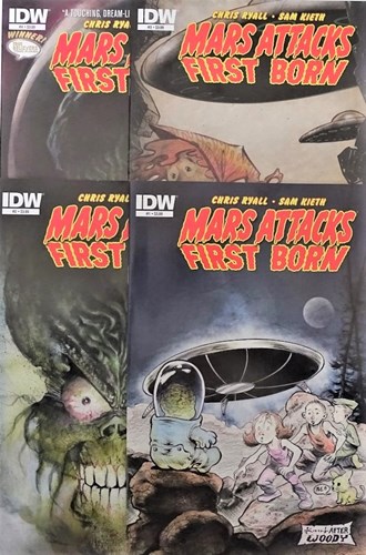 Mars Attacks - First born  - Complete serie - 4 delen, Issue, Eerste druk (2014) (IDW)