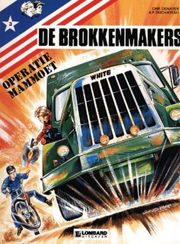 Brokkenmakers, de 3 - Operatie Mammoet, Softcover, Eerste druk (1978) (Helmond)