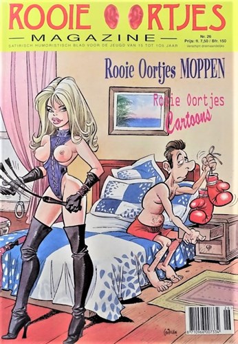 Rooie Oortjes - Magazine 26 - Moppen en Cartoons, Softcover (Boemerang, De)