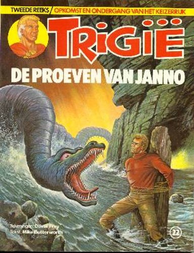 Trigië - Oberonreeks 22 - De proeven van Janno, Softcover, Eerste druk (1982) (Oberon)