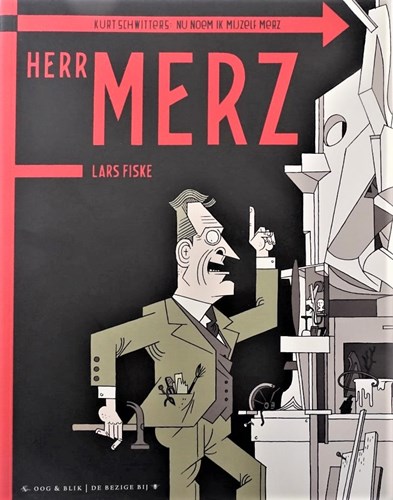 Lars Fiske - diversen  - Herr Merz, Archiefexemplaar-SC, Eerste druk (2013) (Oog & Blik)