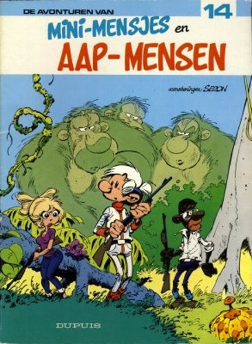 Mini-Mensjes 14 - Mini-mensjes en aap-mensen, Softcover (Dupuis)