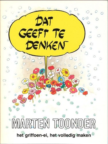 Bommel en Tom Poes - Literaire, Reuzenpocket 38 - Dat geeft te denken, Softcover, Eerste druk (1986) (De Bezige Bij)
