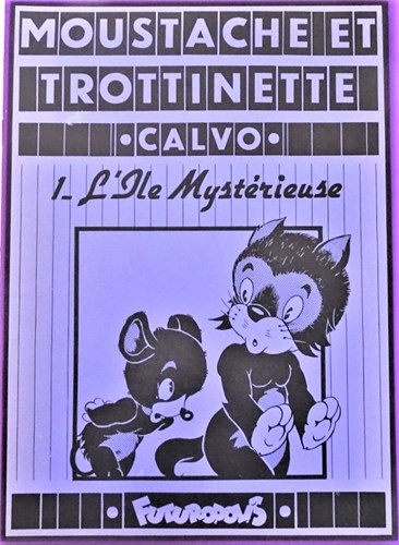 Moustache et Trottinette 1 - L'Ile Mysterieuse , Softcover (Futuropolis)