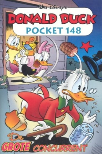 Donald Duck - Pocket 3e reeks 148 - De grote concurrent, Softcover, Eerste druk (2008) (Sanoma)