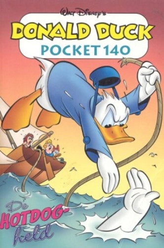 Donald Duck - Pocket 3e reeks 140 - De Hotdog-held, Softcover (Sanoma)