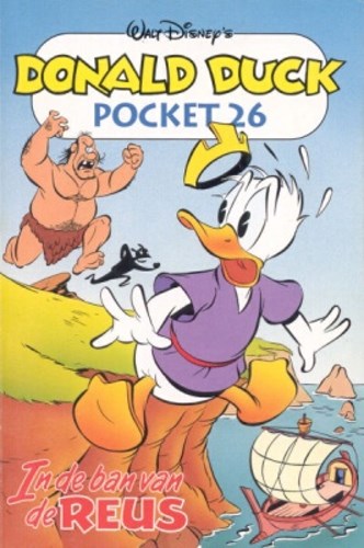 Donald Duck - Pocket 3e reeks 26 - In de ban van de reus, Softcover, Eerste druk (1995) (De Geïllustreerde Pers)