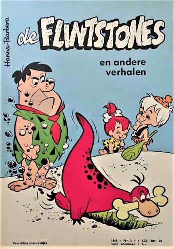 Flintstones en andere verhalen 1966 2 - Nr 2 - 1966, Softcover, Eerste druk (1966) (De Geïllustreerde Pers)
