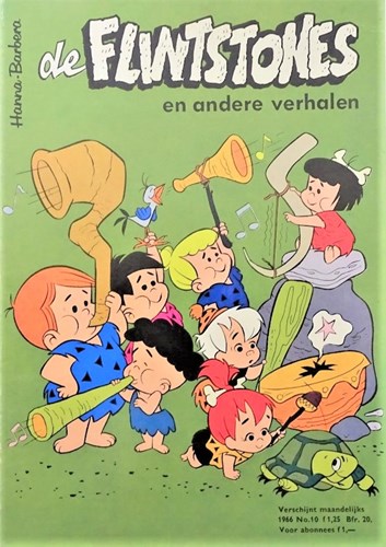 Flintstones en andere verhalen 1966 10 - Nr 10 - 1966, Softcover, Eerste druk (1966) (De Geïllustreerde Pers)