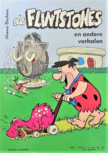 Flintstones en andere verhalen 1965 12 - nr 12 - 1965, Softcover, Eerste druk (1965) (De Geïllustreerde Pers)