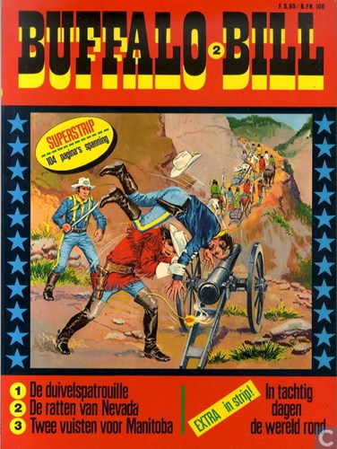 Buffalo Bill pakket - Buffalo Bill 1-3, Softcover, Eerste druk (1976), Buffalo Bill - Born (Born)