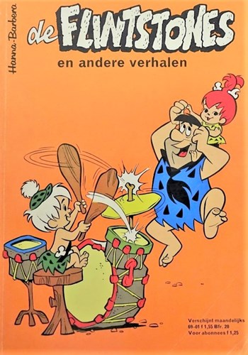 Flintstones en andere verhalen 1969 1 - Nr 1 - 1969, Softcover, Eerste druk (1969) (De Geïllustreerde Pers)