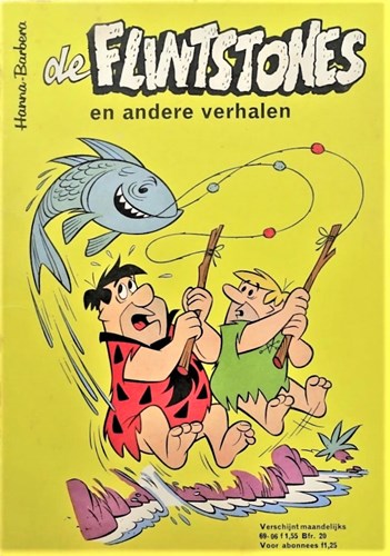 Flintstones en andere verhalen 1969 6 - Nr 6 - 1969, Softcover, Eerste druk (1969) (De Geïllustreerde Pers)