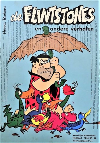 Flintstones en andere verhalen 1968 2 - Nr 2 - 1968, Softcover, Eerste druk (1968) (De Geïllustreerde Pers)