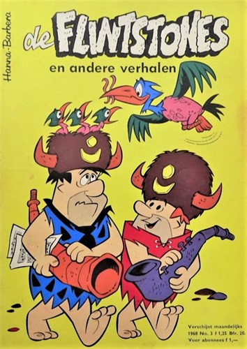 Flintstones en andere verhalen 1968 3 - Nr 3 - 1968, Softcover, Eerste druk (1968) (De Geïllustreerde Pers)