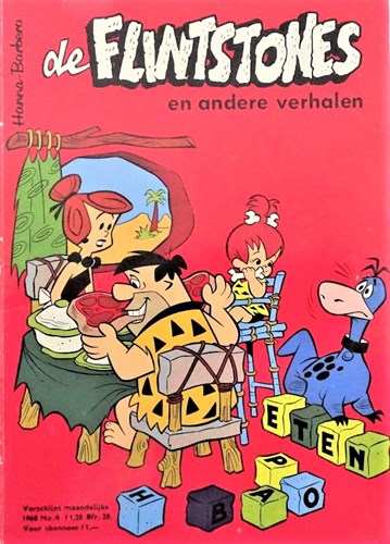 Flintstones en andere verhalen 1968 4 - Nr 4 - 1968, Softcover, Eerste druk (1968) (De Geïllustreerde Pers)