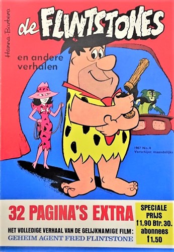 Flintstones en andere verhalen 1967 4 - nr 4 - 1967, Softcover, Eerste druk (1967) (De Geïllustreerde Pers)
