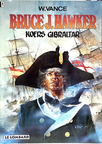 Bruce J. Hawker 1 - Koers Gibraltar, Softcover (Lombard)