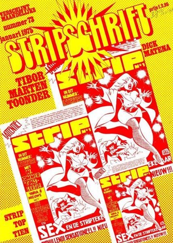 Stripschrift 73 - Stripschrift 73, Softcover, Eerste druk (1975) (Thespa)