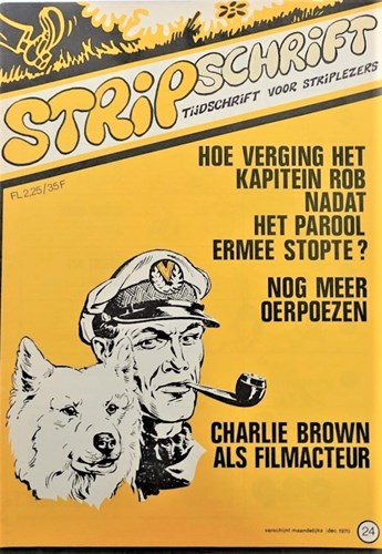 Stripschrift 24 - Stripschrift 24, Softcover, Eerste druk (1970) (Drukkerij Levisson)