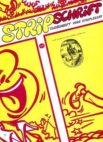 Stripschrift 11 - Stripschrift 11, Softcover, Eerste druk (1969) (Drukkerij Levisson)