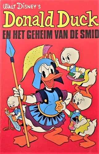 Donald Duck - Pocket 1e reeks 8 - En het geheim van de smid, Softcover, Eerste druk (1974) (Amsterdam Boek)