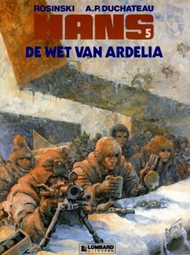 Hans 5 - De wet van Ardelia, Softcover, Eerste druk (1990) (Lombard)