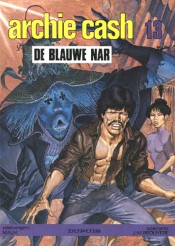 Archie Cash 13 - De blauwe nar, Softcover, Eerste druk (1987) (Dupuis)