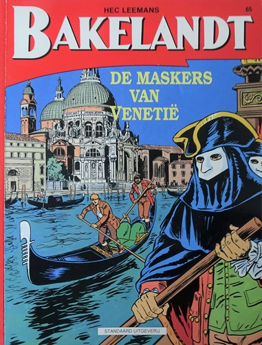 Bakelandt (Standaard Uitgeverij) 65 - De maskers van Venetië, Softcover, Eerste druk (1995) (Standaard Uitgeverij)