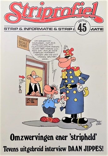 Striprofiel 45 - Striprofiel 45, SC+bijlage, Eerste druk (1982) (De Meulder)