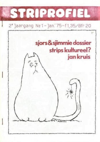 Striprofiel 11 - 2e jaargang no.1, Softcover, Eerste druk (1975) (De Meulder)