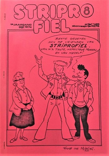 Striprofiel 8 - 1e jaargang no.8, Softcover, Eerste druk (1974) (Peter de Wit)