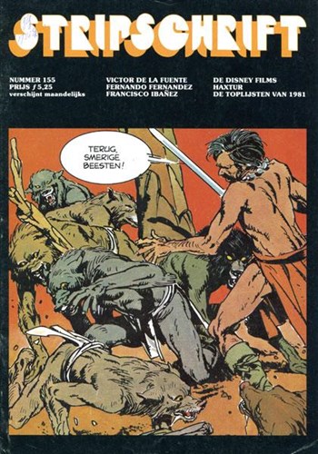 Stripschrift 155 - Stripschrift 155, Softcover, Eerste druk (1982) (Vonk)