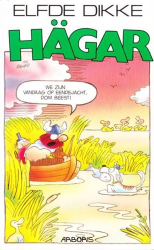 Dikke Hägar 11 - Elfde dikke Hagar, Strippocket, Eerste druk (1993) (Arboris)